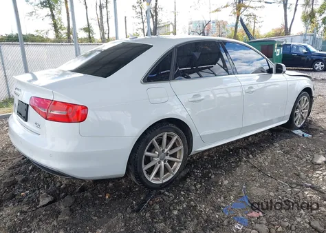 2014 Audi A4 2.0T Premium z USA, uszkodzony, nr VIN WAUFFAFL1EA078446